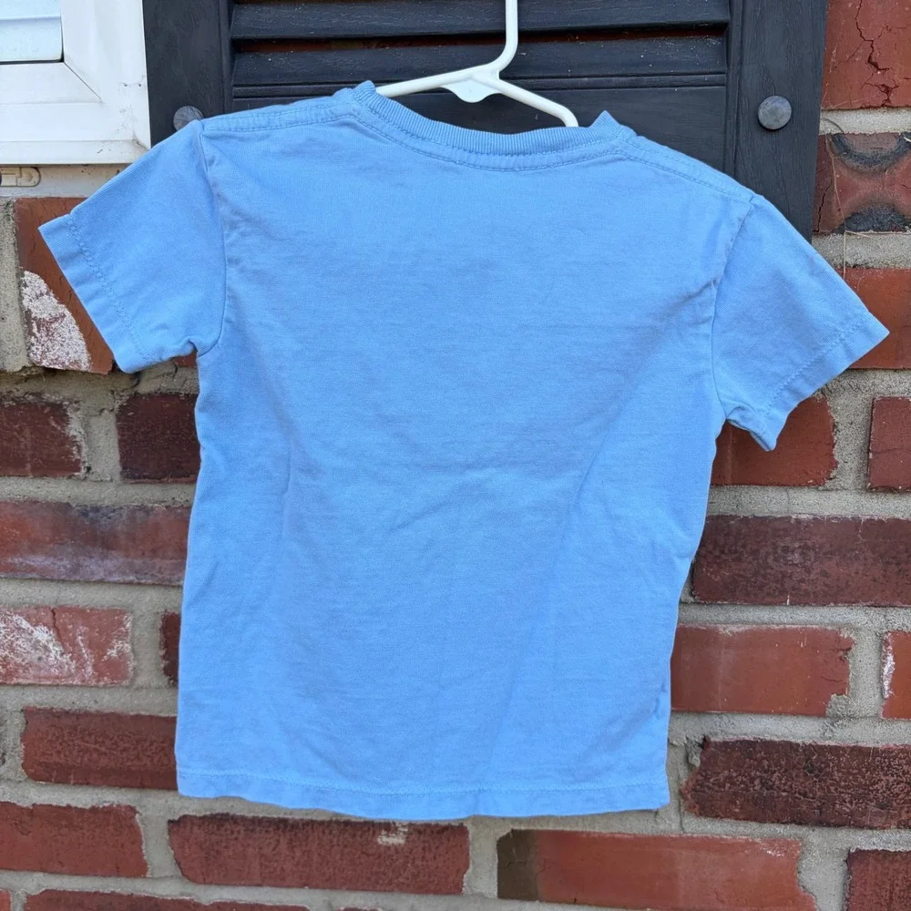 Ashland Oregon Bear Graphic T-Shirt Blue Kids Size 2T Cotton Short Sleeve Tee